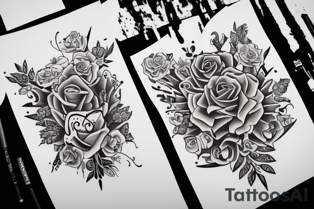 The word “amor” tattoo idea