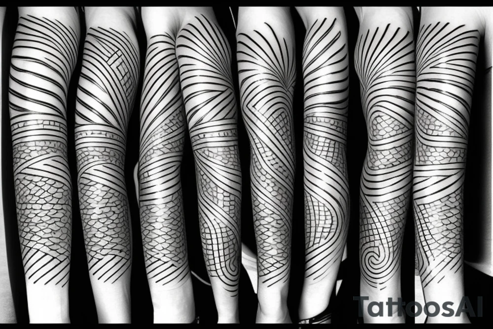 Shapes tattoo idea