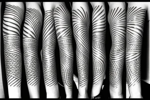 Shapes tattoo idea