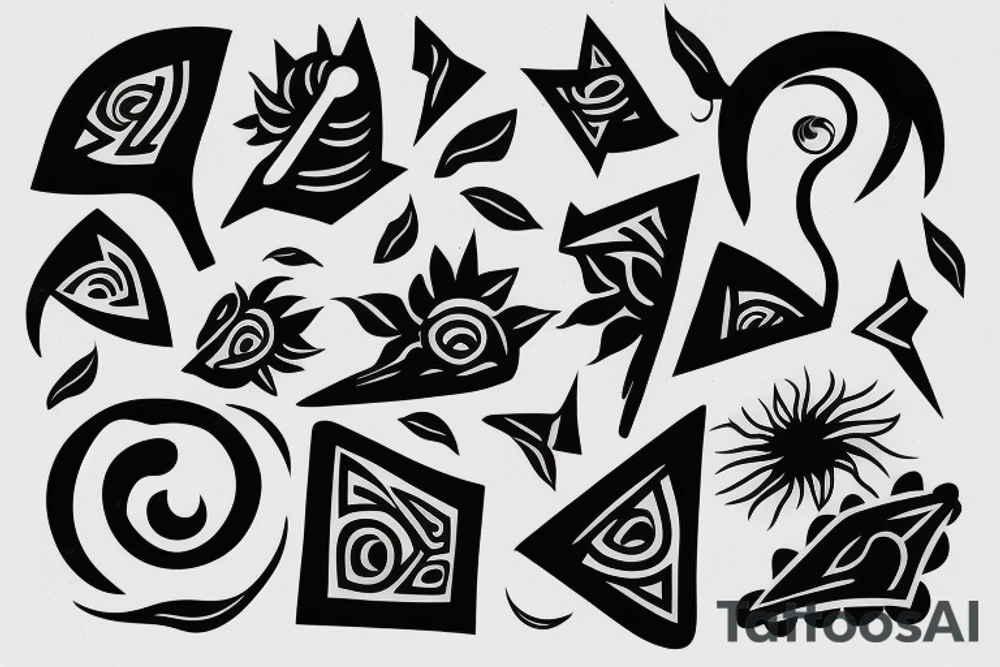 Shapes tattoo idea