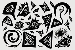 Shapes tattoo idea