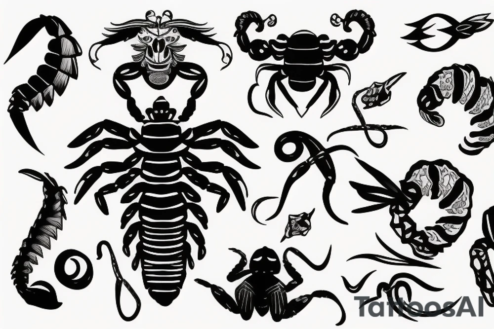 Scorpio tattoo idea