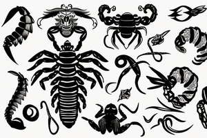 Scorpio tattoo idea