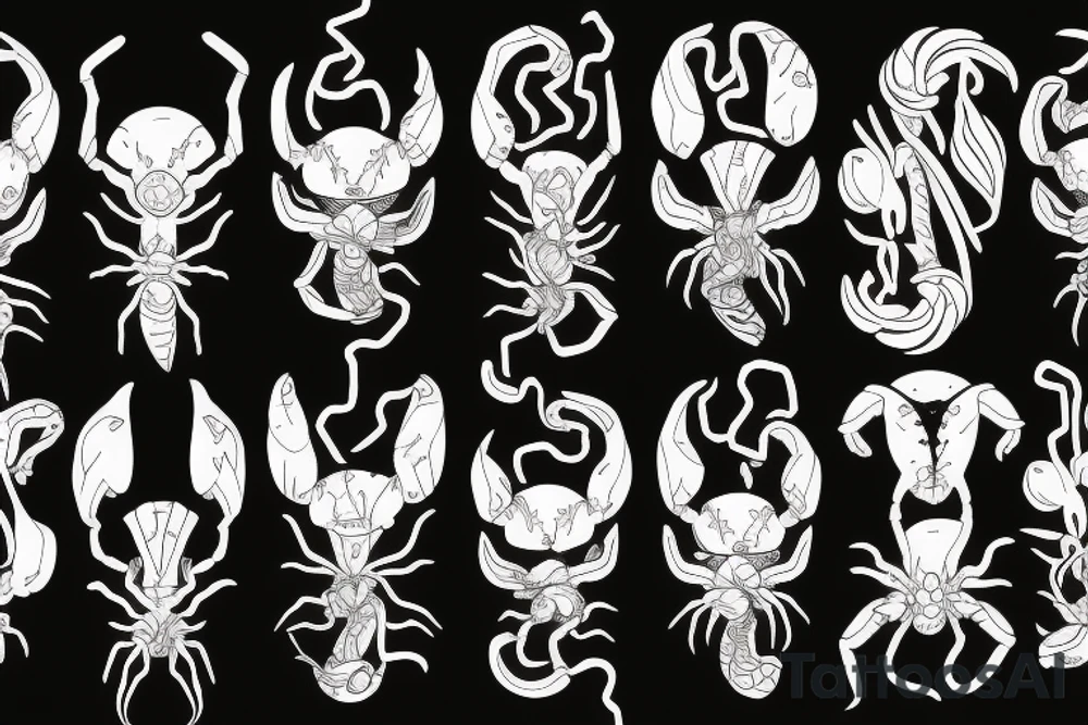 Scorpion tattoo idea