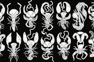 Scorpion tattoo idea