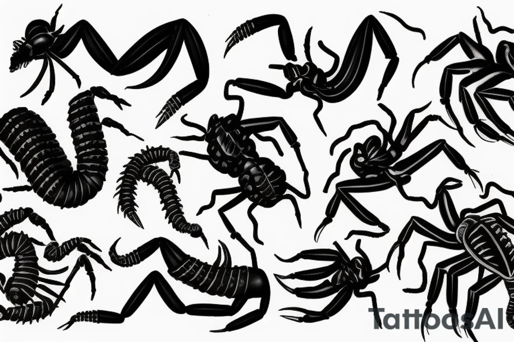 Scorpion tattoo idea