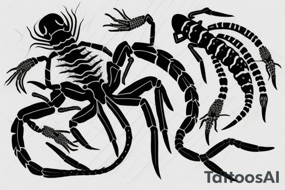 Scorpion tattoo idea