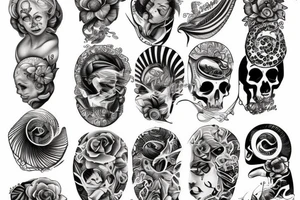 Shell tattoo idea