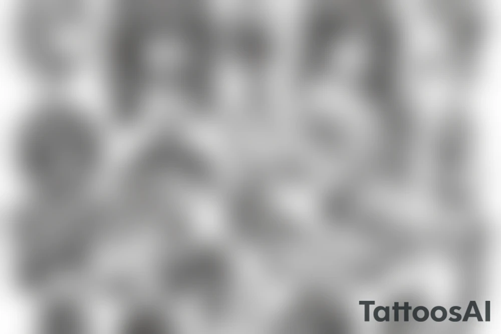 Greek statue tattoo idea