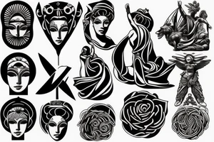 Roman sculpture tattoo idea