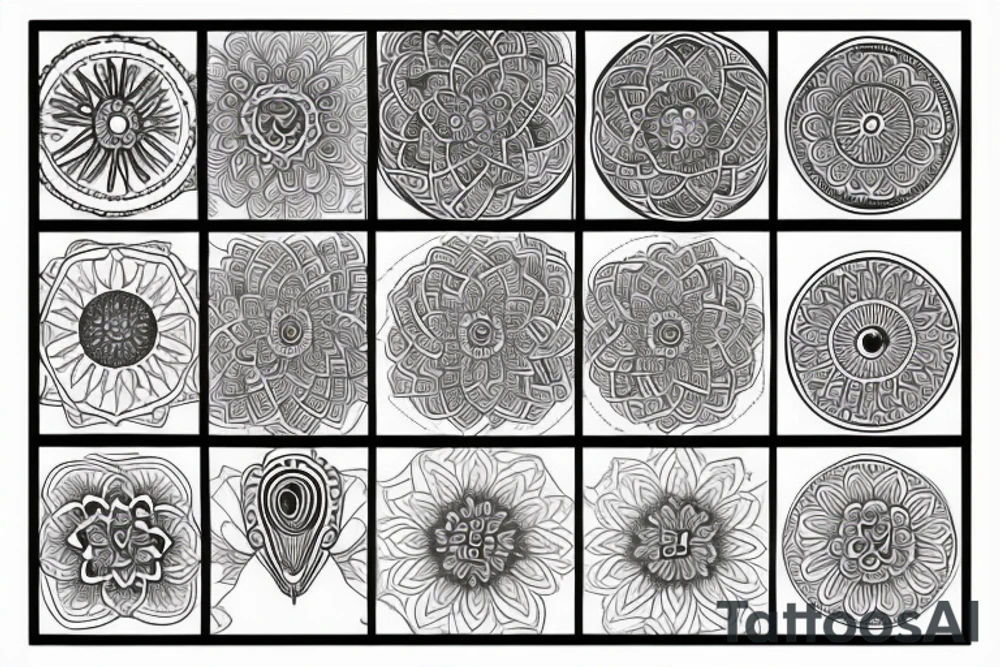 Mandala tattoo idea