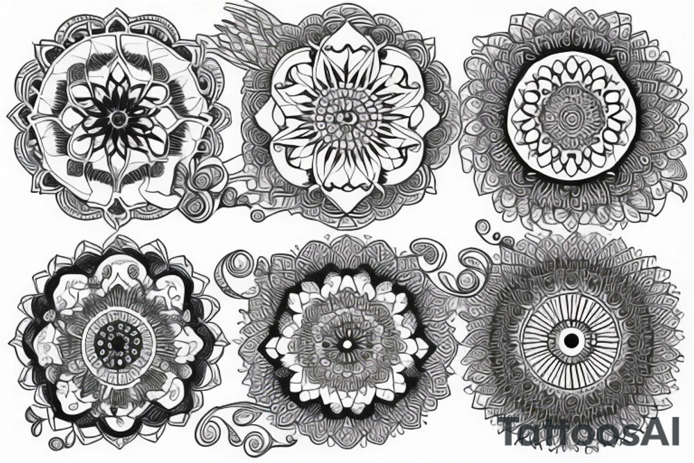 Mandala tattoo idea