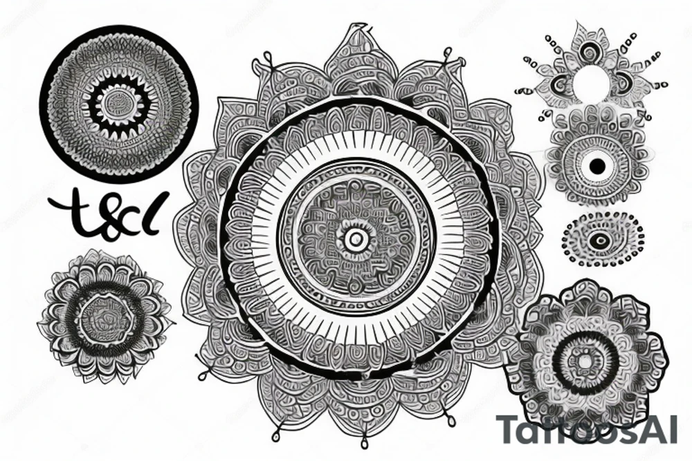 Mandala tattoo idea