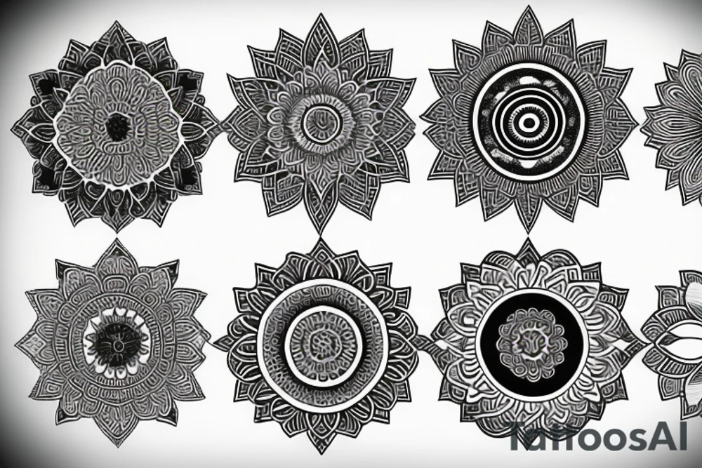 Mandala tattoo idea
