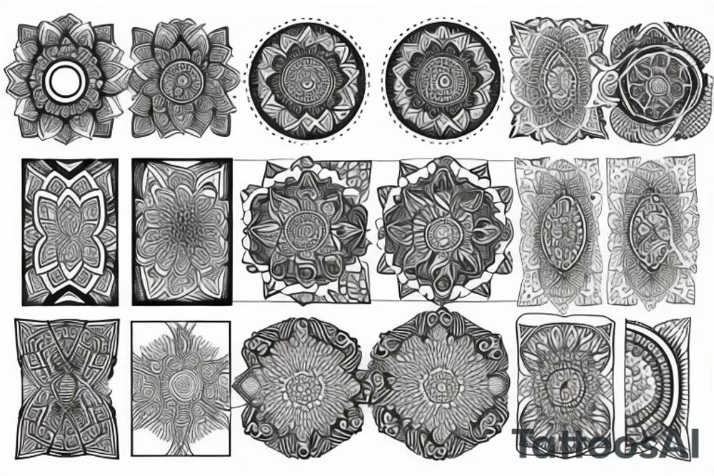 Mandala tattoo idea