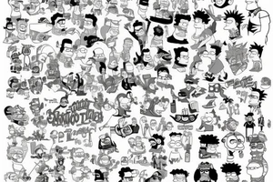 The simpsons tattoo idea