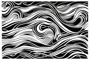 Waves tattoo idea