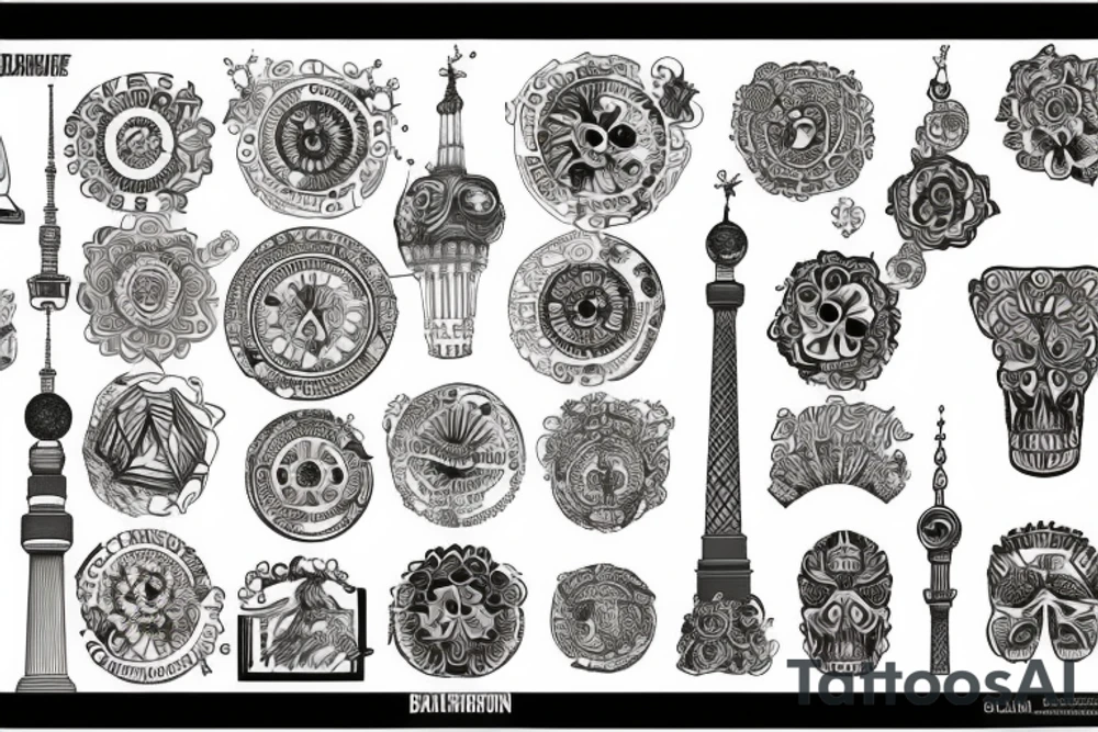 berlin brandenburger tor tattoo idea