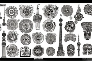 berlin brandenburger tor tattoo idea