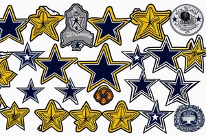 State of texas, Dallas cowboys star, San Antonio spurs logo, bluebonnet, yellow rose, armadillo, the alamo tattoo idea
