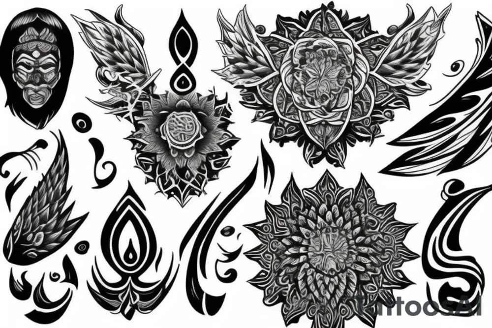 Spiritual tattoo idea