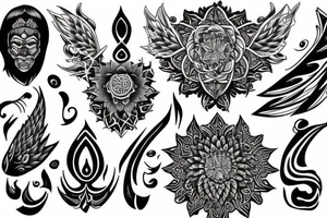Spiritual tattoo idea
