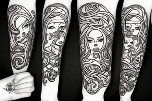scythe tattoo idea