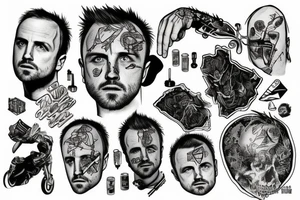 Jesse Pinkman tattoo idea