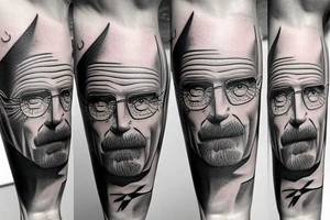 walter white tattoo idea