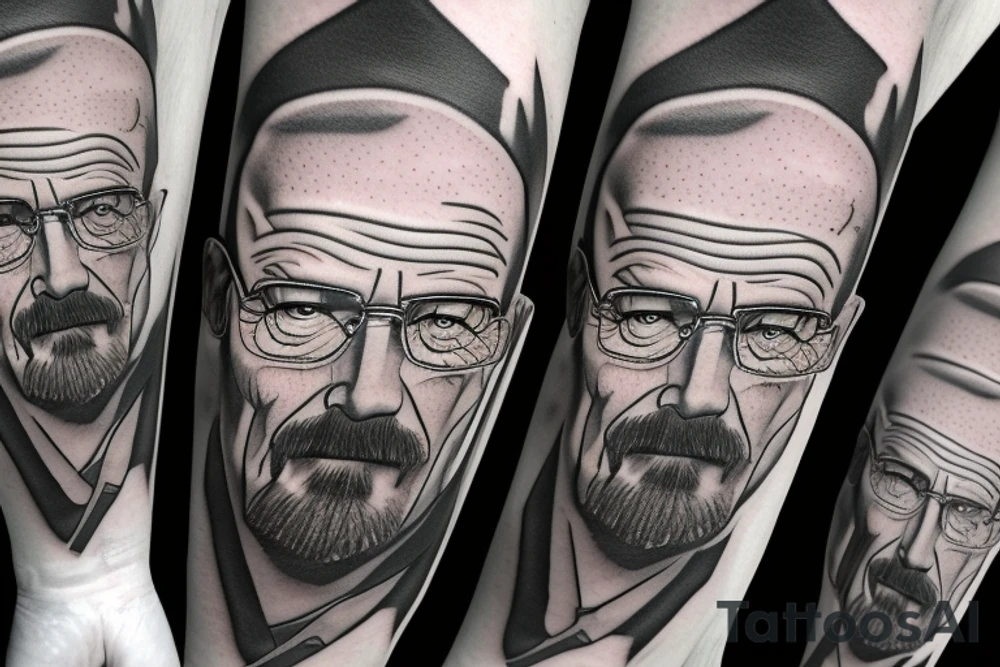 walter white tattoo idea