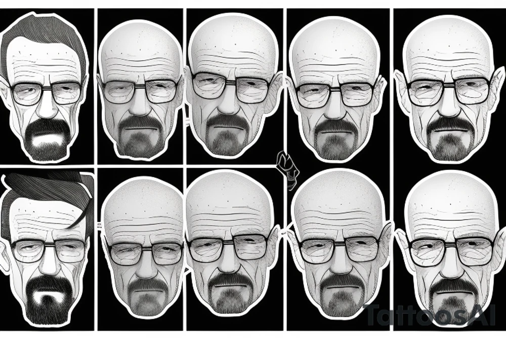 walter white tattoo idea