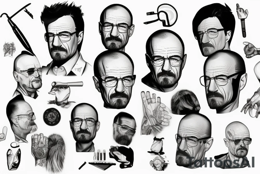 walter white tattoo idea