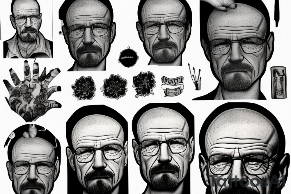 walter white tattoo idea