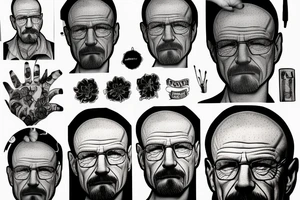 walter white tattoo idea