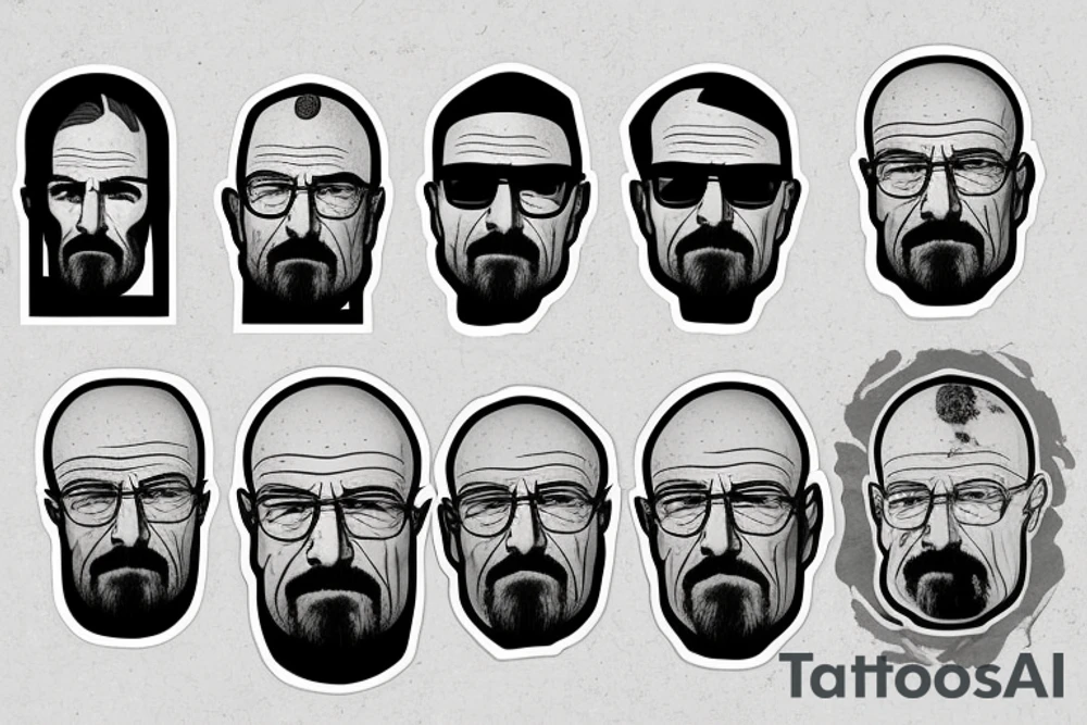 walter white tattoo idea