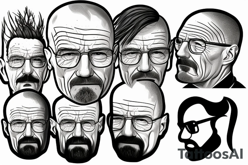 walter white tattoo idea