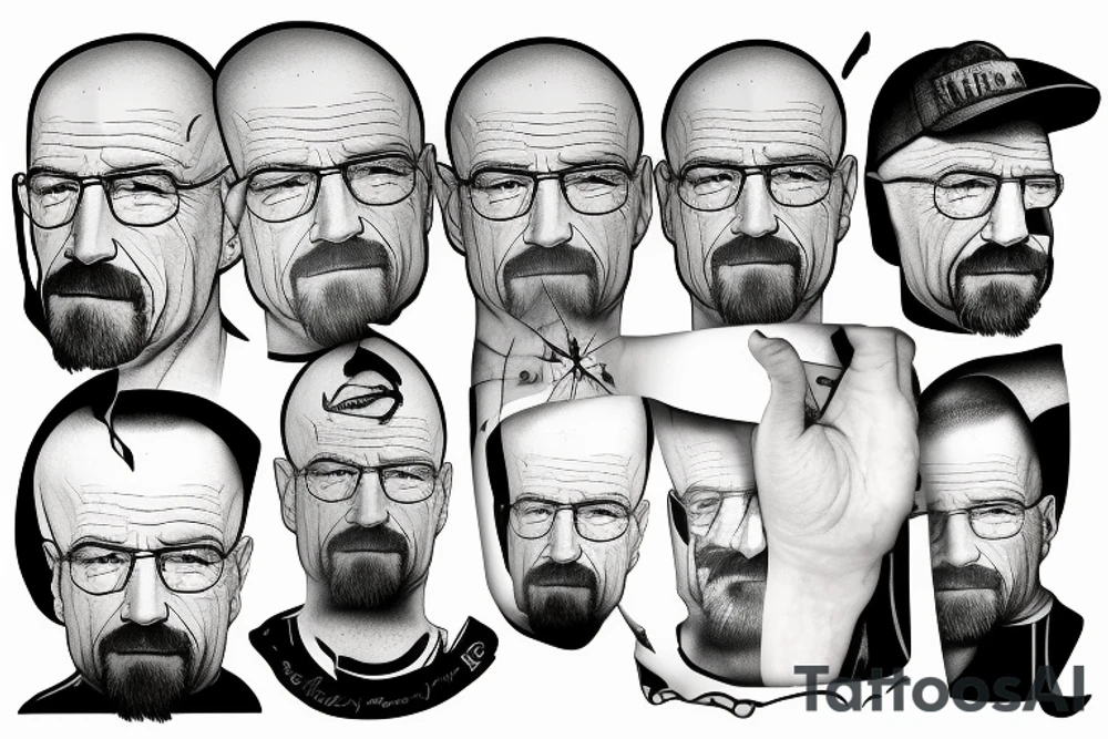 walter white tattoo idea