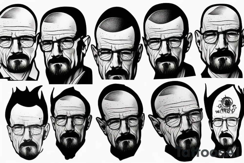 walter white tattoo idea