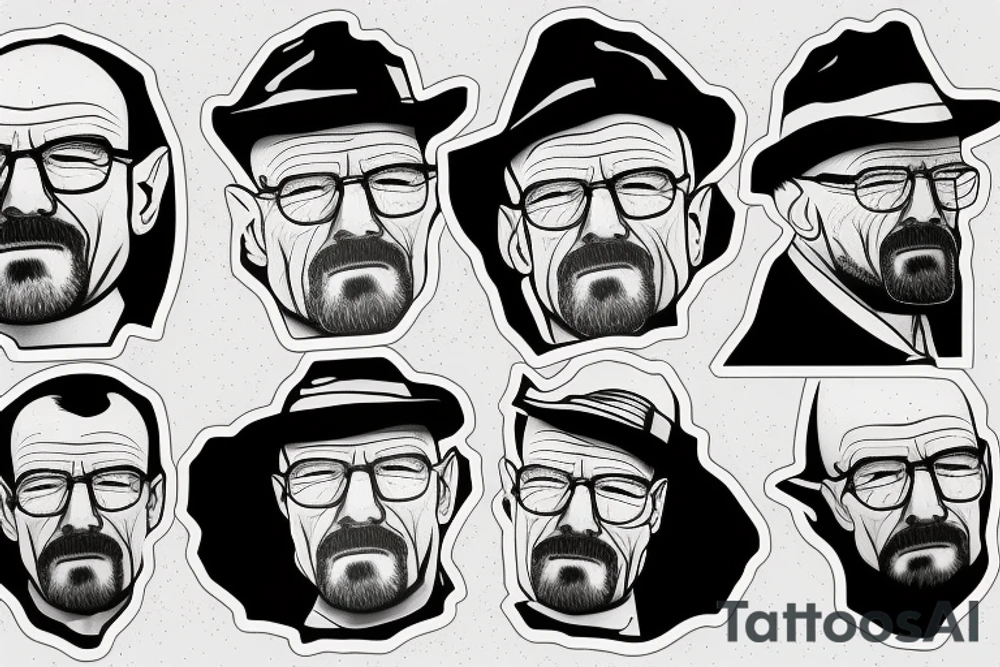 walter white tattoo idea