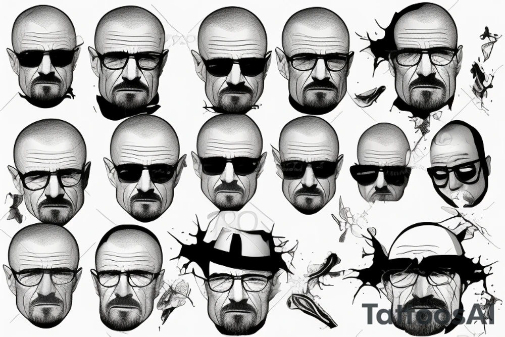 walter white tattoo idea