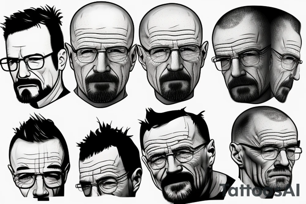 walter white tattoo idea