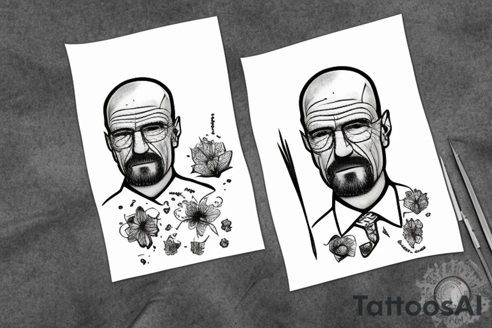 walter white tattoo idea
