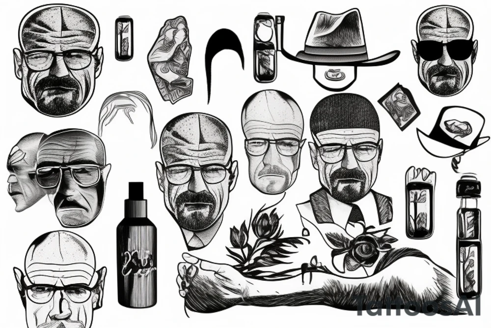 walter white tattoo idea