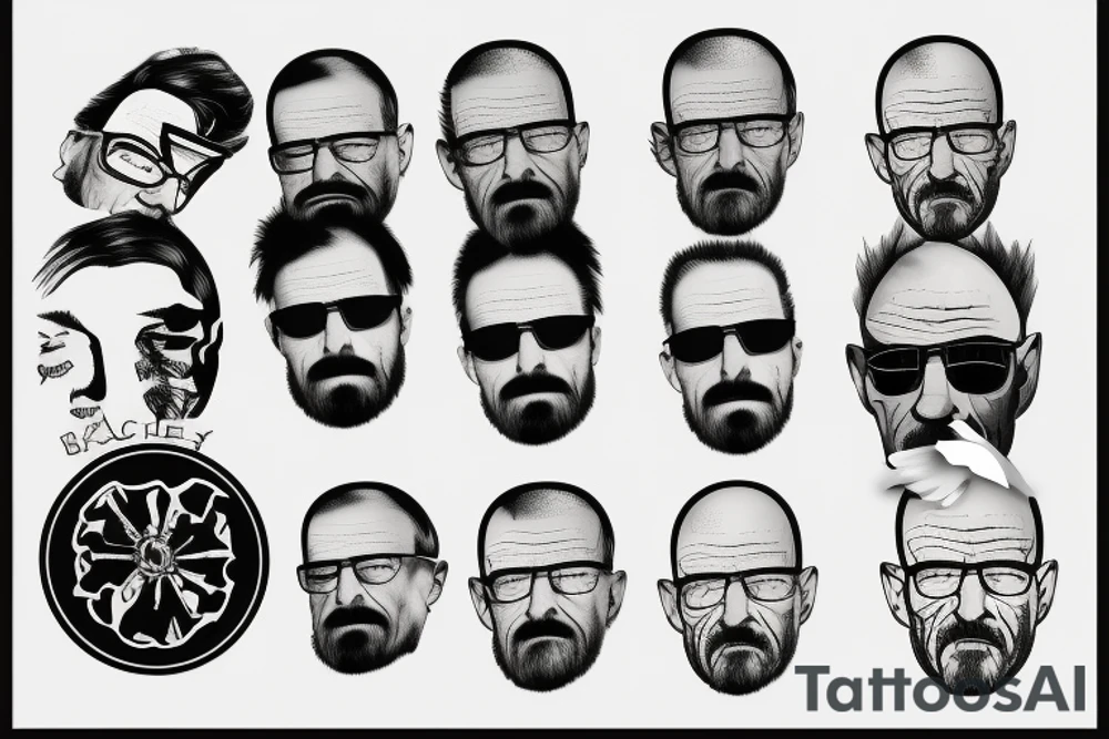 walter white tattoo idea