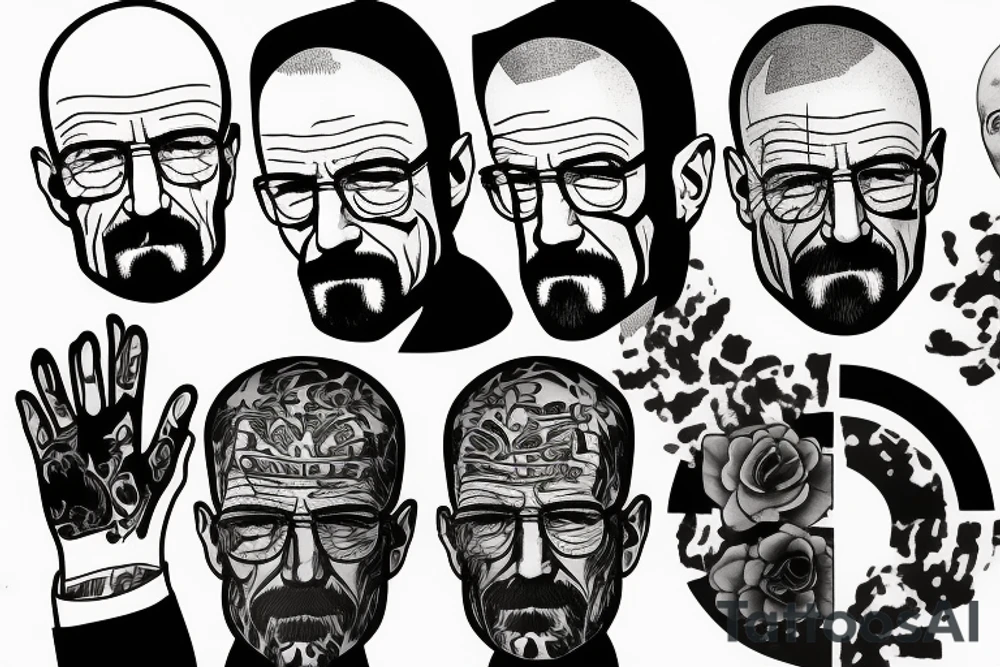 walter white tattoo idea
