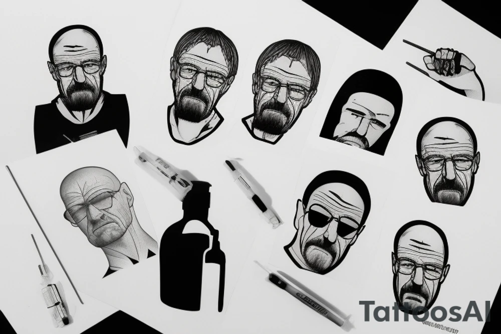 walter white tattoo idea