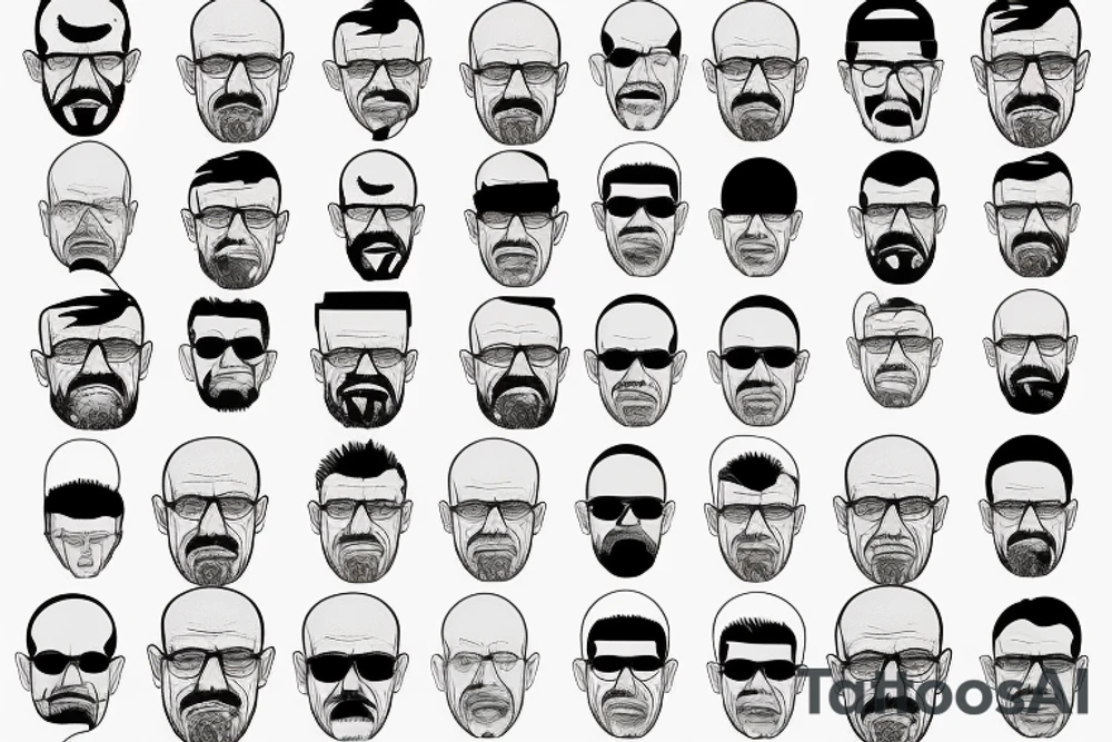 walter white tattoo idea
