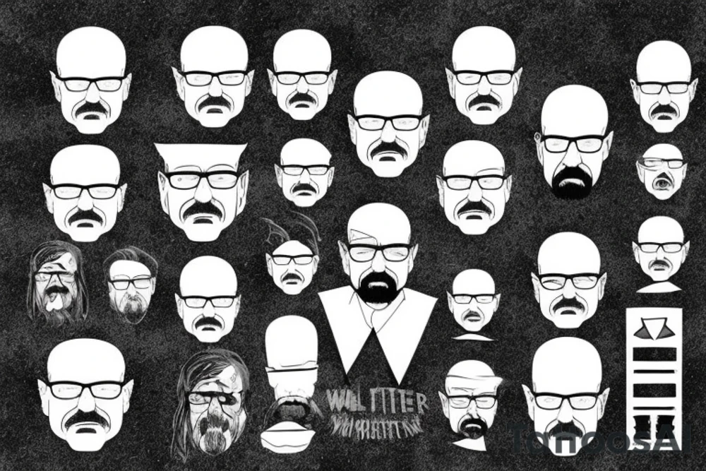 walter white tattoo idea