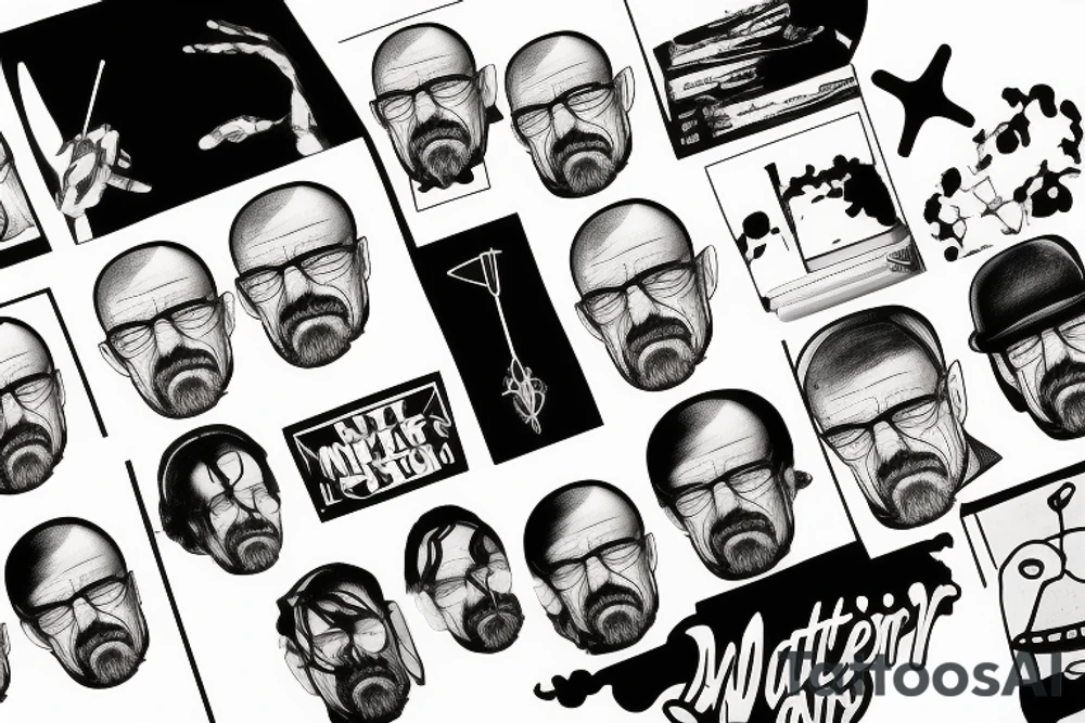 walter white tattoo idea