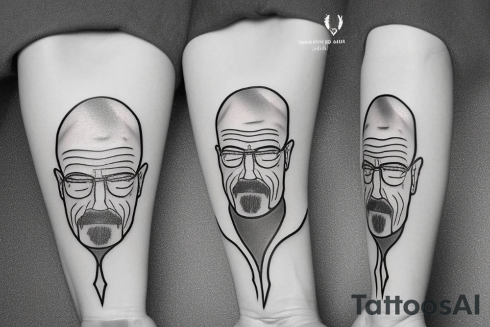 walter white tattoo idea